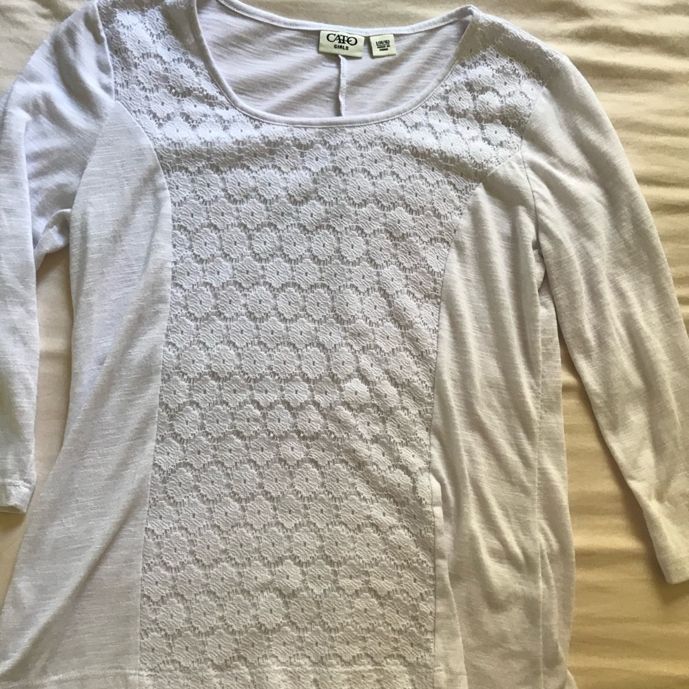 long sleeve white shirt